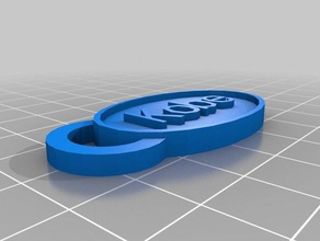 kobe Kolyesi Anahtarlık özelleştirilmiş 3d print model - Mito3D