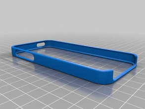 iphone 5 bumper özelleştirme 3d baskı diğer 3d print model - Mito3D