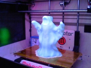 halloween ghost creature 3d print model - Mito3D