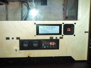 replicator 1 pid enclosure heater installation 3d printer parts abs upgrade 3d print model - Mito3D
