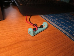 fai da te fittizio batteria emulatore adattatore aa elettronica 3d print model - Mito3D