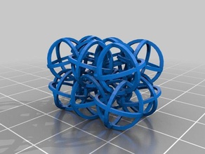 my customized spherical meso material other 3d print model - Mito3D