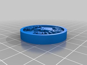 steve Münze Münzen Abzeichen angepasst 3d print model - Mito3D