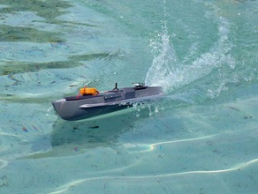 bateau de vitesse rc expérimentale d'autres 3d print model - Mito3D