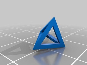 triangle math art customized 3d print model - Mito3D