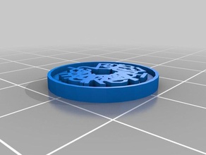 tec moneda las monedas insignias personalizado 3d print model - Mito3D