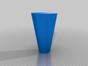 meine benutzerdefinierte morph-polygon vase Container 3d print model - Mito3D