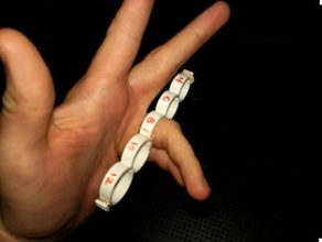 personalizável anel sizer jóias personalizador de sistemas dimensionamento 3d print model - Mito3D