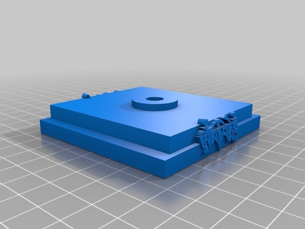 tibetan prayer wheel base 3d printing 3D print model - Mito3D