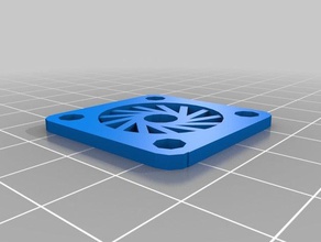 il mio personalizzato parametrico diaframma griglia di ventilazione altri 3d print model - Mito3D