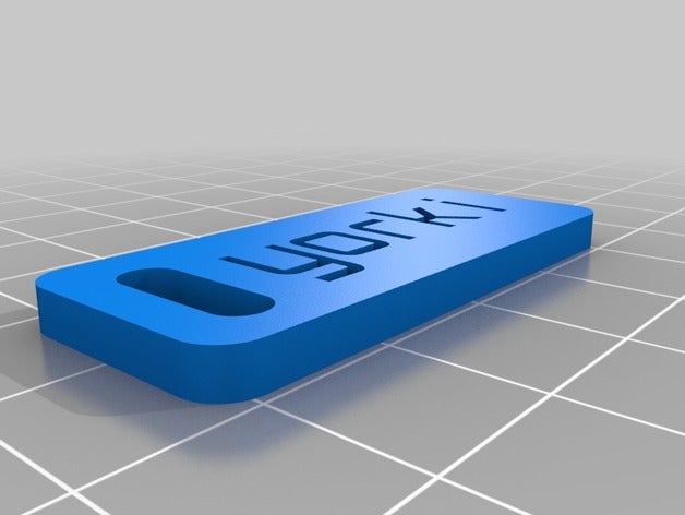 yorki organizzazione personalizzato 3D print model - Mito3D
