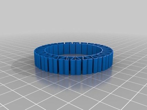 claire bracelets customized 3d print model - Mito3D