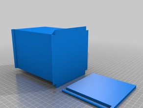 desktop mini pattumiera gadget spazzatura immondizia bidone della 3d print model - Mito3D