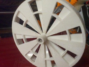 grille de ventilation reglable diamètre 100 mm ménage 3d print model - Mito3D