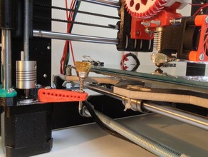 nettoyage buse i3 3d de l'imprimante extrudeuses propre nettoyeur fin filament chaud hotend la prusa 3d print model - Mito3D