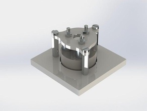 spring-pressed mount l-15 transfer unit robotics 3d print model - Mito3D