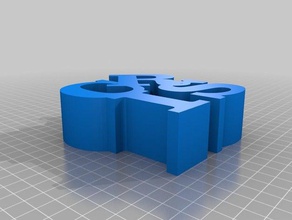 cris my customized word sculpture sculptures 3d print model - Mito3D