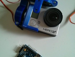 caméra cardan multirotor 3d print model - Mito3D