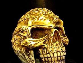 spook skull scans & replicas ghost head makerbotdigitizer scan 3d print model - Mito3D