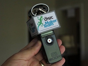 microphone indicateur de zoom h1 handy recorder l'audio nouvelles openscad enregistrement 3d print model - Mito3D