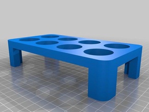 125 eye piece holder - Spielzeug Spiel Zubehör angepasst 3d print model - Mito3D