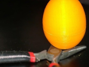 uovo di pasqua riproporzionato in modo che le parti si incastrano sculture 3d print model - Mito3D