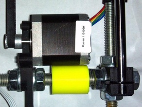 prusa i3 rework motor stabalizer 3d printer parts 3d print model - Mito3D