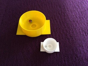 flappy bola mecânico brinquedos rolamento de esferas mármore ping pong 3d print model - Mito3D