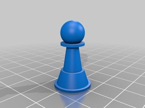 Figur schachfigur 3d print model - Mito3D