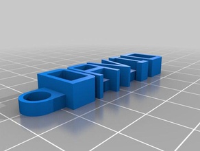 dav1 organización personalizado 3d print model - Mito3D
