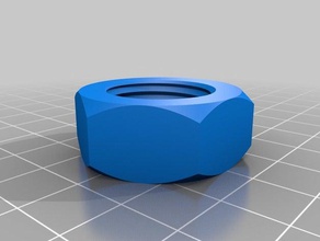 m21 porca de ajuste parafuso m20 diy personalizado 3d print model - Mito3D
