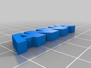 Anahtarlık anna 3d print model - Mito3D