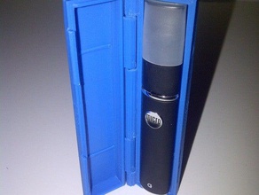 micro vapour pen case containers 3d print model - Mito3D