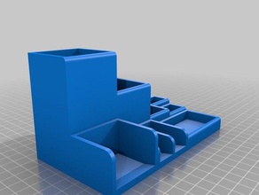sorting boxdesk tidy office desktop organizer 3d print model - Mito3D