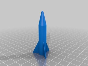 özelleştirilmiş hava roket sıkıştırılmış oyuncak oyun aksesuarlar 3d print model - Mito3D