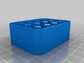 caja de la batería 12xaa superior los contenedores personalizado 3d print model - Mito3D