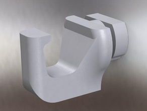 rayonnage crochet de l'organisation boltless verrouillage trou la serrure étagère 3d print model - Mito3D