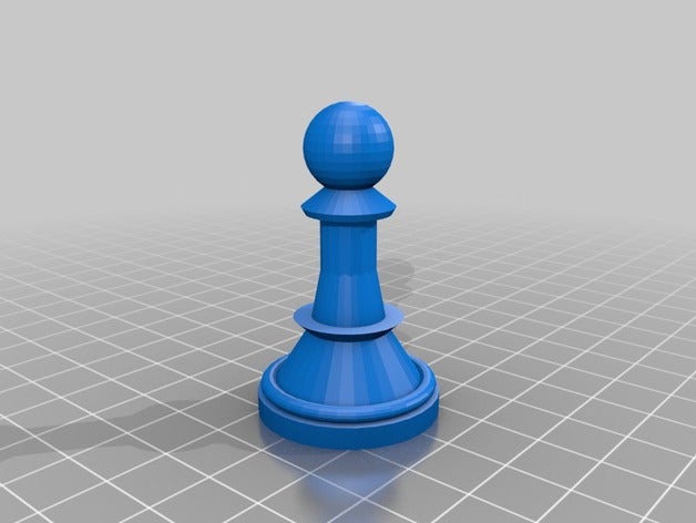 3d pawn chess boardgame 3D print model - Mito3D