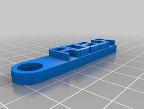 adela nombre organización personalizado 3d print model - Mito3D