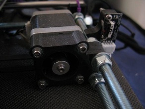 prusa i3-Achse starken motor mount 3d Drucker Teile 3d print model - Mito3D