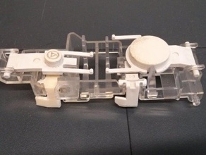 botón de la palanca hp2200dn impresora laserjet reemplazo partes 3d print model - Mito3D