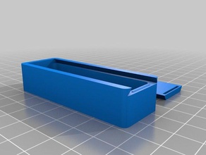 özelleştirilmiş kutu sürgülü üst benim kaplar 3d print model - Mito3D