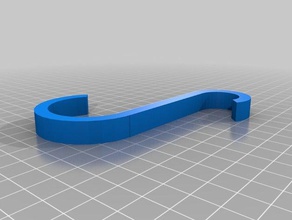 100 thickness ultimate s-hook household supplies customized 3d print model - Mito3D