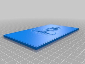 ruim crânio coisa 2d a arte personalizado 3d print model - Mito3D