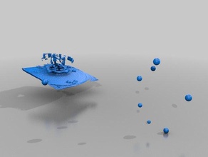 kinect 3d-Scans durch das Wasser Modelle 3d print model - Mito3D