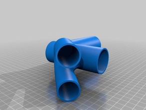 middle top joint bamboo bike lug other 3d print model - Mito3D