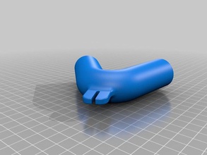 rear left joint bamboo bike lug other 3d print model - Mito3D