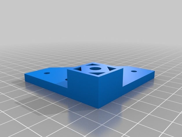 8020 20 mm alüminyum parantez çekilmiş 3d yazıcı parçaları 3D print model - Mito3D