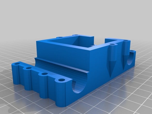 nema 17 extruder mount 3d printer parts nema17 3D print model - Mito3D