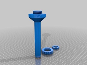 flashforge 20mm soporte de bobina 3d la impresora accesorios 3d print model - Mito3D